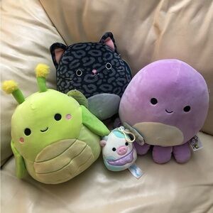 NEW Squishmallow bundle of 4